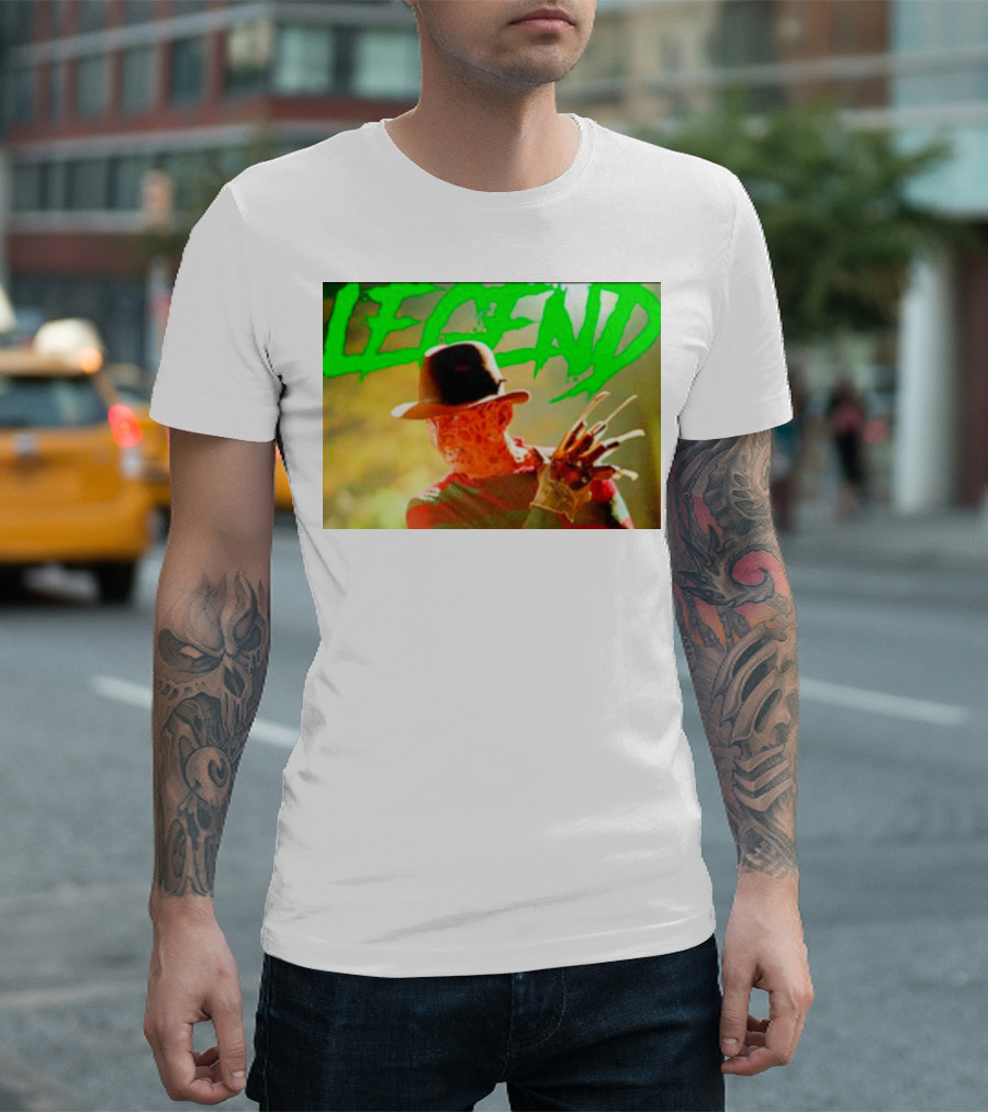 Freddy Krueger Legend Spooky Legends T-Shirt