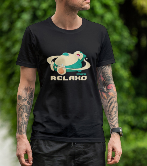 Day Dreamer Jinzo Relaxo Pokemon Snorlax T-Shirt