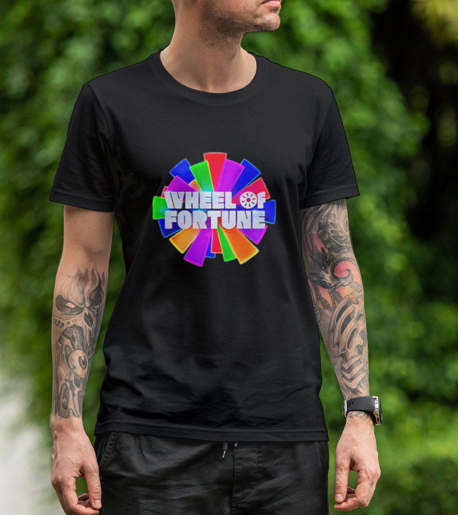 Wheel Of Fortune Colorful Iconic T-Shirt