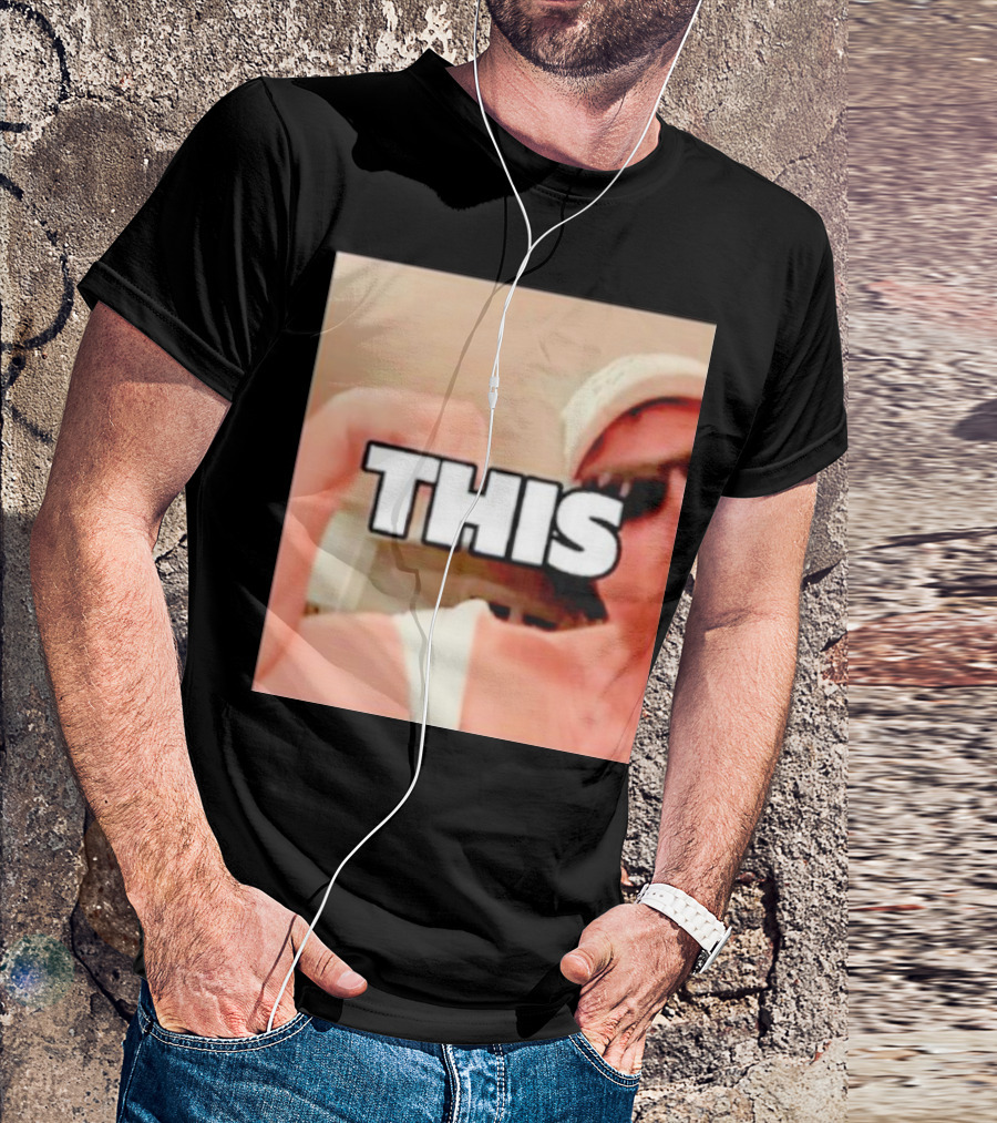 Dave Portnoy This Elio Imbornone Sunglasses Flexing T-Shirt