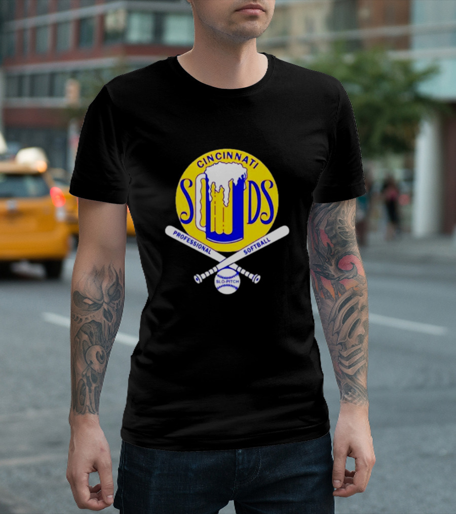 Cincinnati Sounds Professional Softball Slo-Pitch T-Shirt