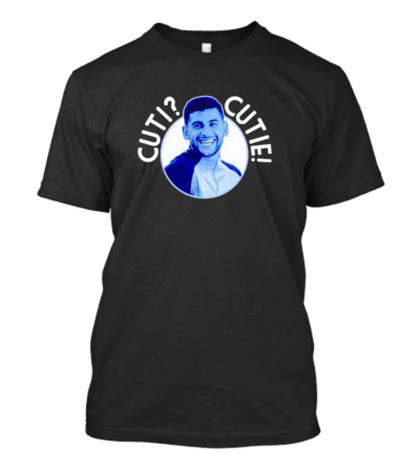 Cuti? Cutie Cristian Romero Blue T-Shirt