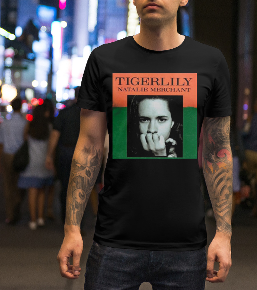 Natalie Merchant Tigerlily Album Cover T-Shirt