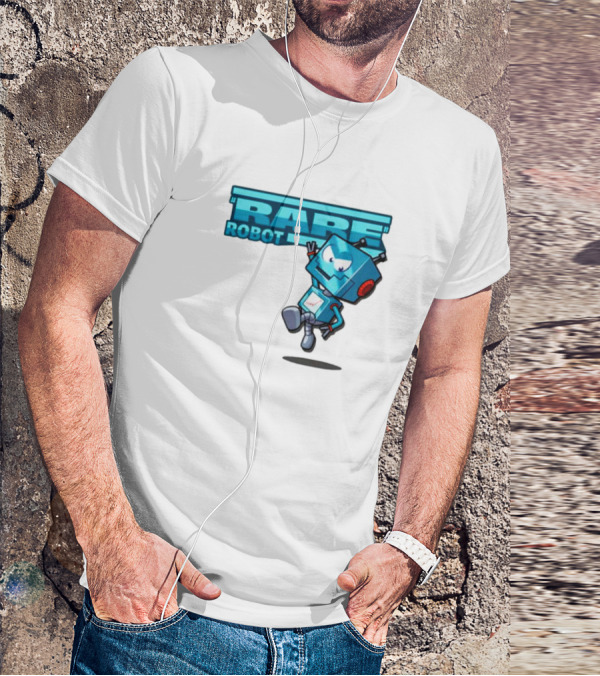 Rare Robot Character T-Shirt