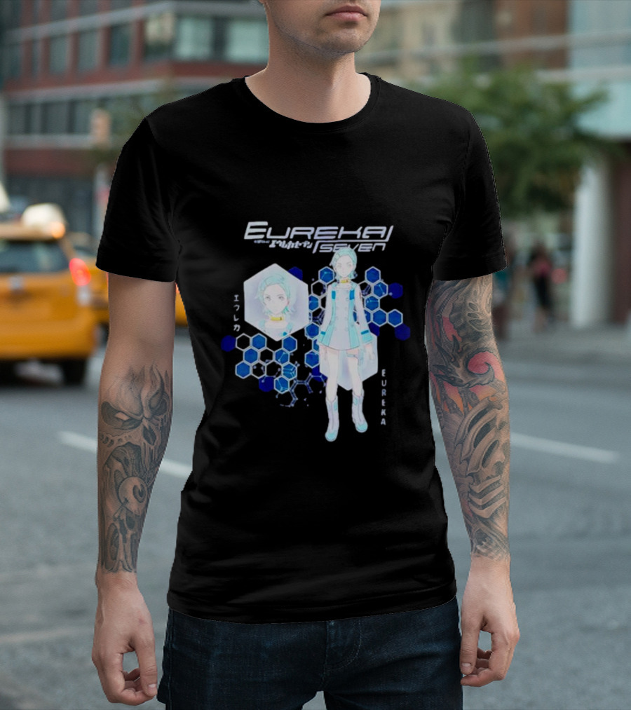 Eureka Seven Eureka Hexagonal Character T-Shirt