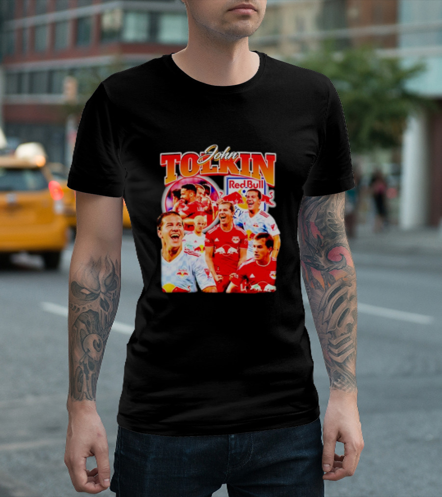 John Tolkin Red Bull Soccer Bootleg T-Shirt