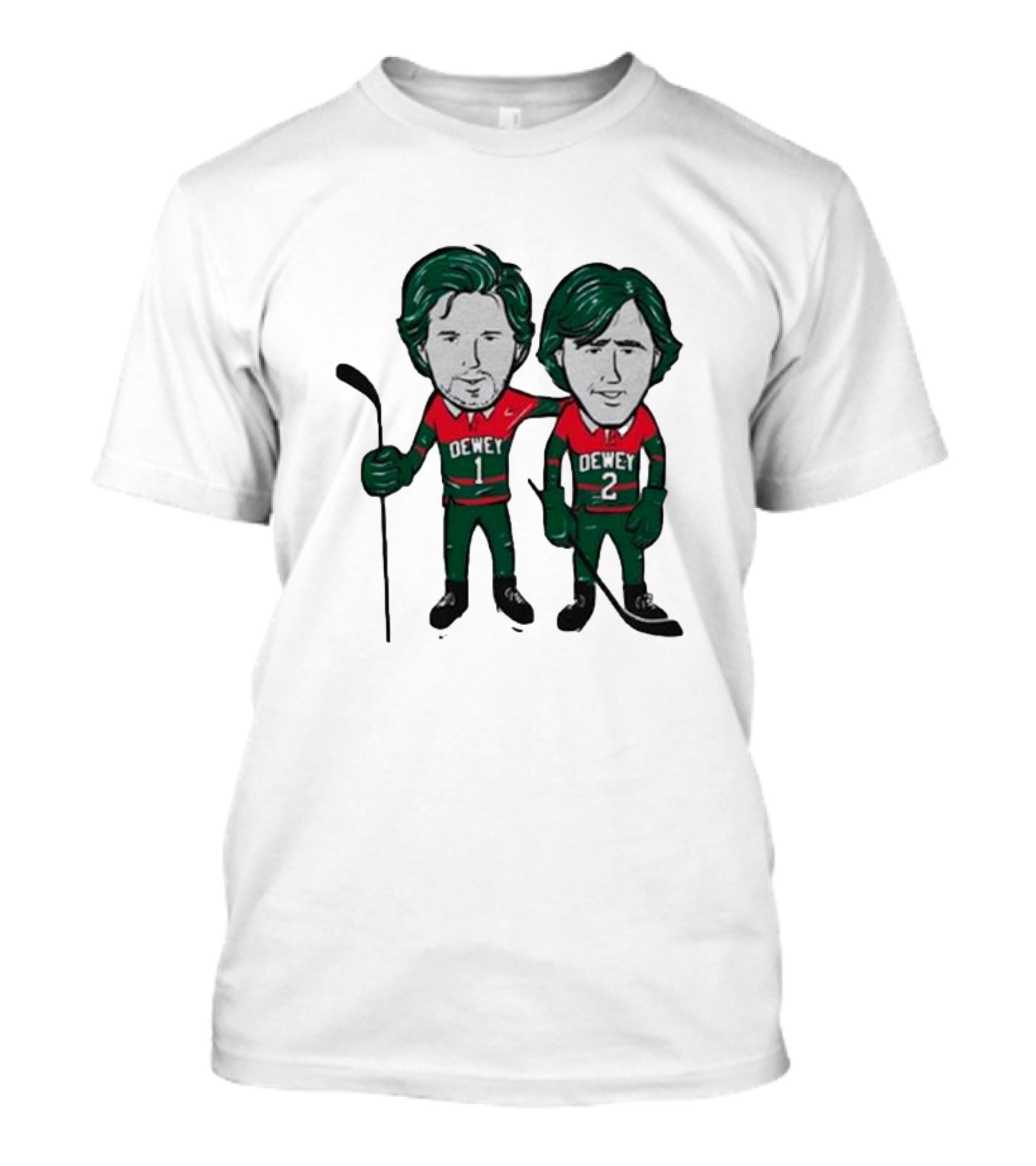 Wild Sotastick Meet The Dewey Hockey Players T-Shirt