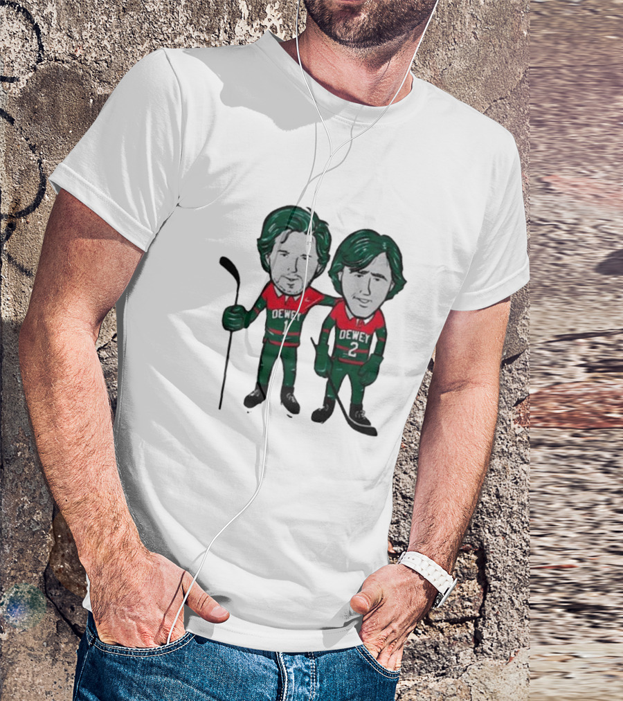 Wild Sotastick Meet The Dewey Hockey Players T-Shirt