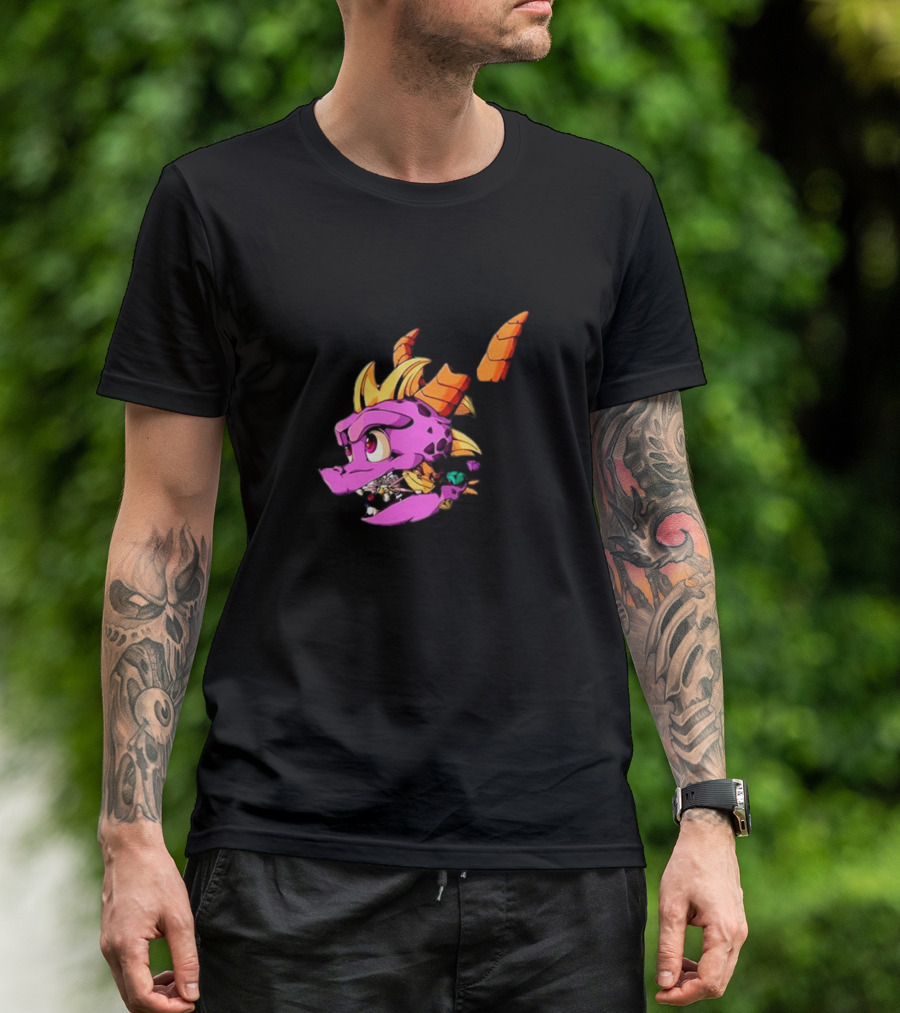 Spyro Capsule Game Adventure Dragon Fan T-Shirt