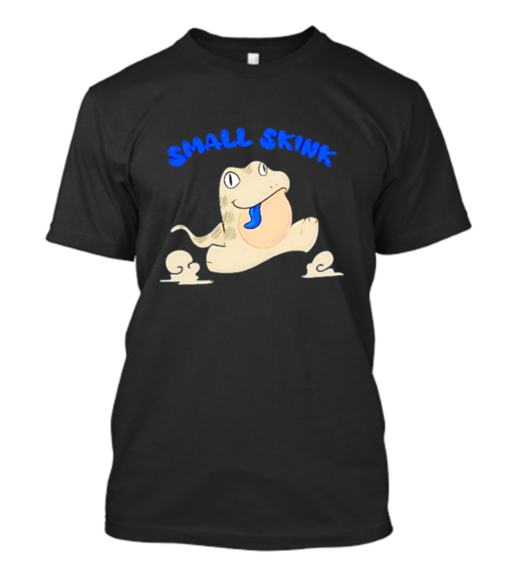 Tom Fawkes Small Skink Blue Tongue Frog T-Shirt