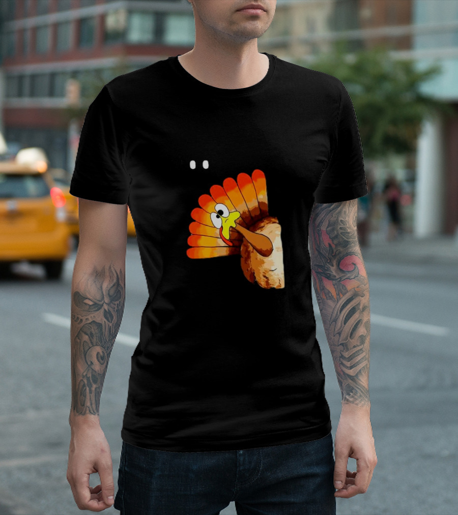 Moo Turkey Funny Thanksgiving T-Shirt