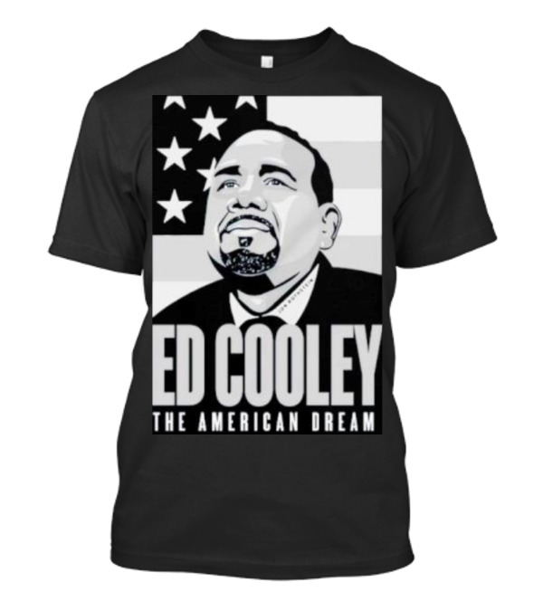 Ed Cooley The American Dream USA Flag T-Shirt