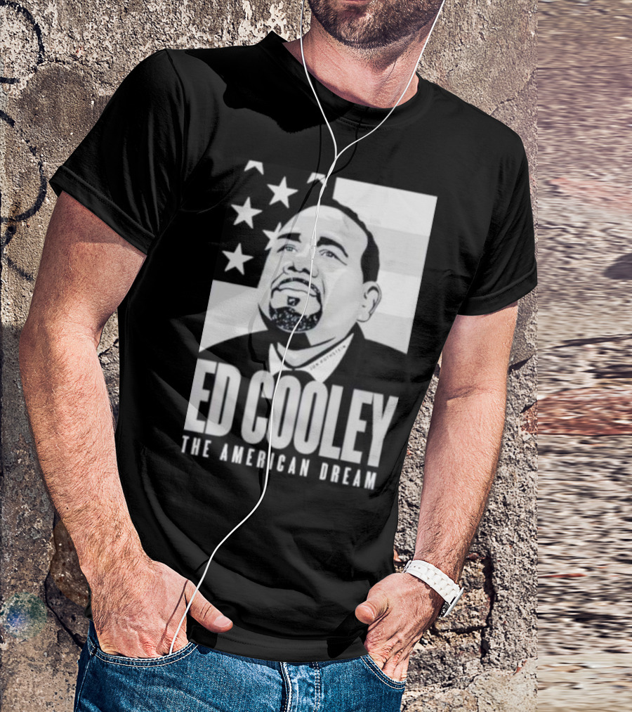 Ed Cooley The American Dream USA Flag T-Shirt