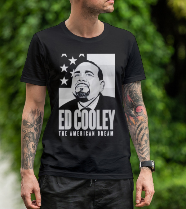Ed Cooley The American Dream USA Flag T-Shirt