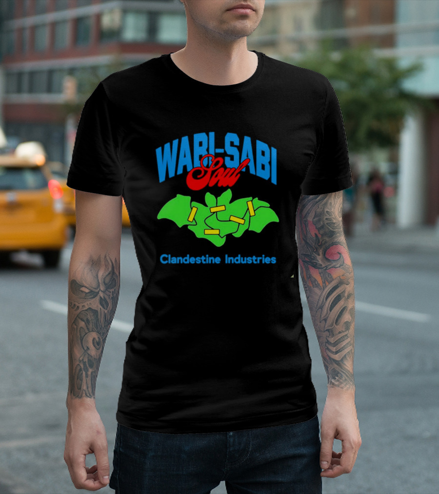 Wabi-Sabi Soul Clandestine Industries Vibrant Foliage T-Shirt