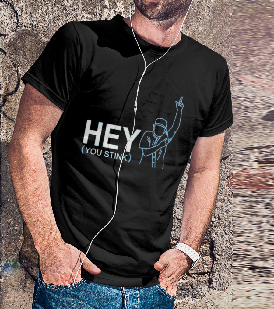 Buffalo Bisons Hey You Stink Umpire Gesture T-Shirt