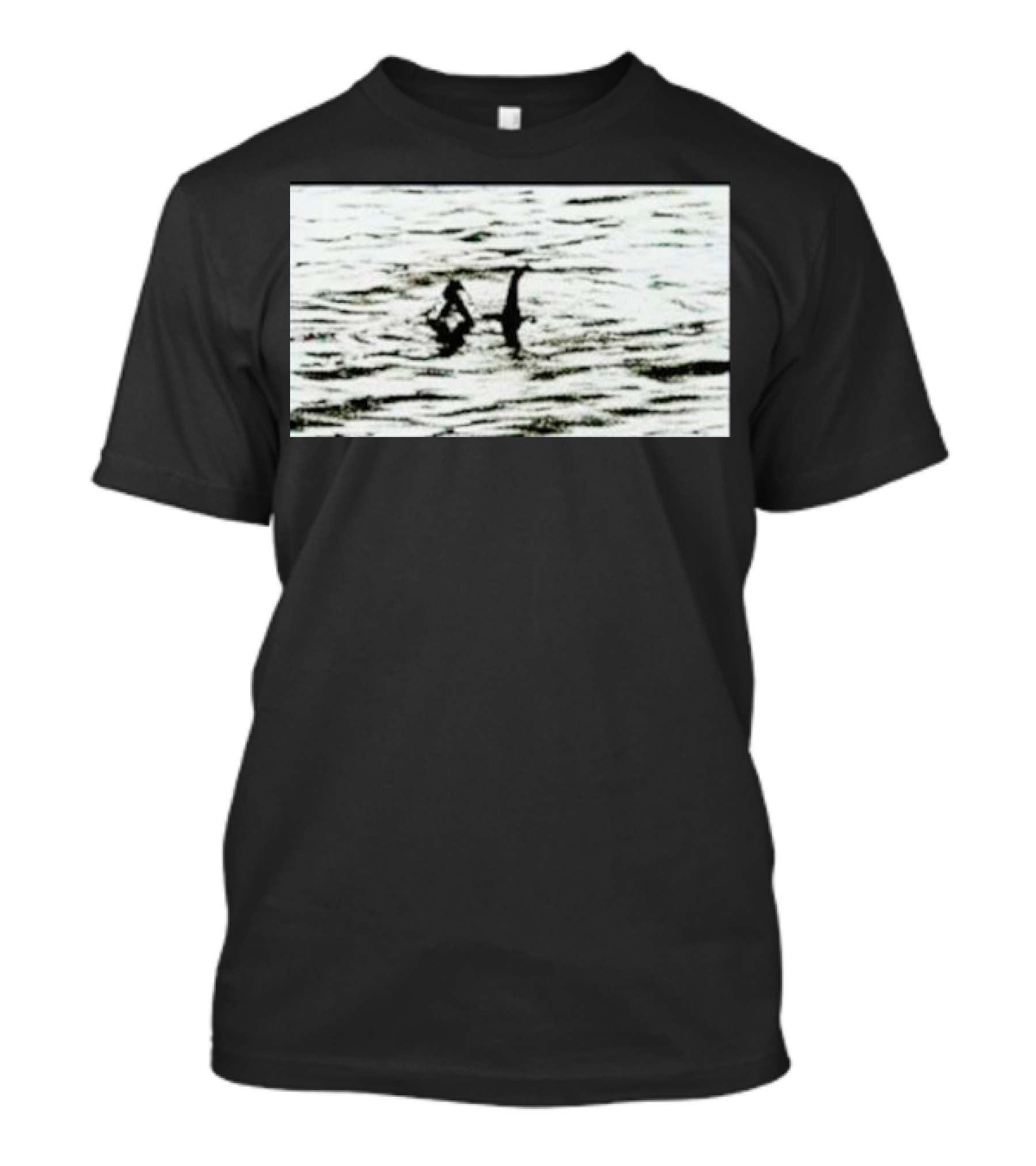 Louis Wearing Palace Nessie Surfers On Loch Ness Monster T-Shirt