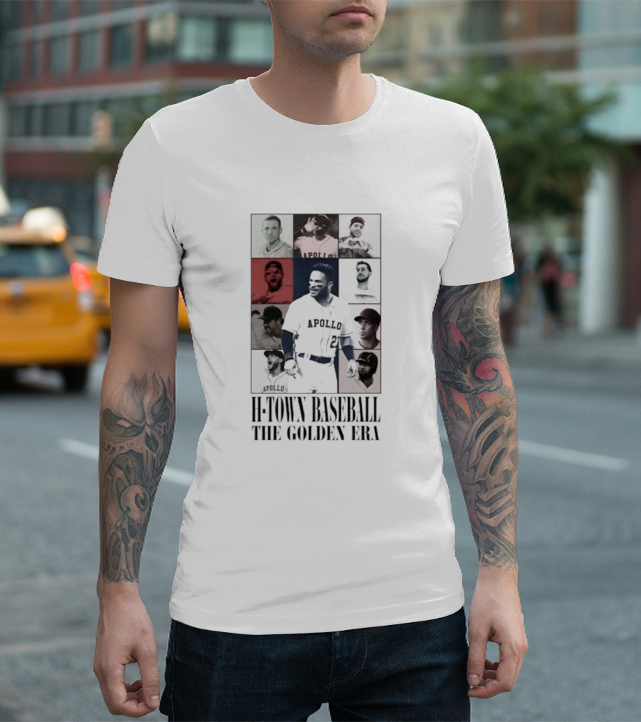 Apollo H-Town Baseball The Golden Era T-Shirt