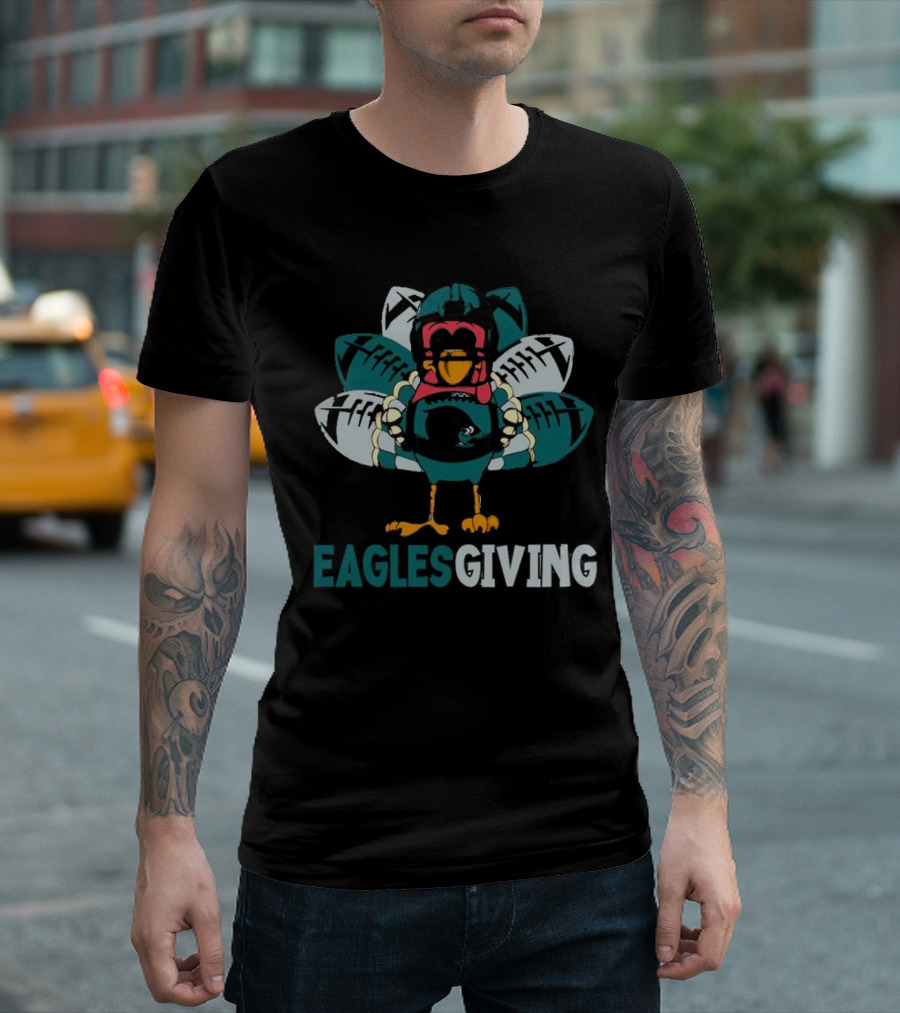 Eaglesgiving Turkey Philadelphia Eagles Thanksgiving T-Shirt