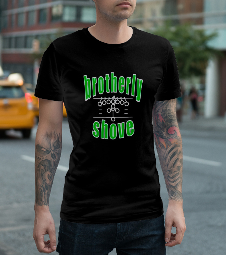 Brotherly Shove Philly Eagles Play Diagram T-Shirt