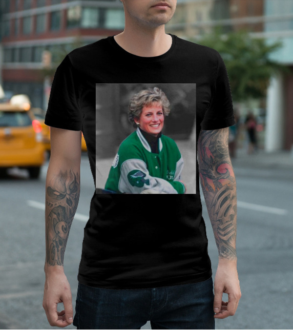 Philadelphia Eagles Fan Princess Diana Iconic T-Shirt