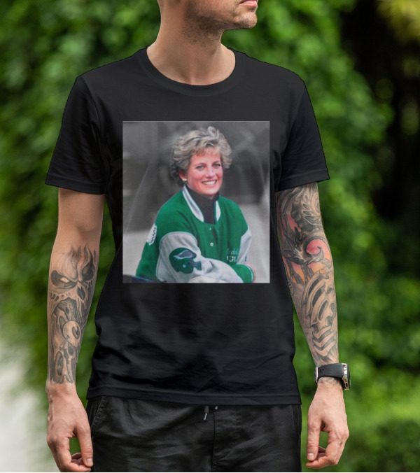 Philadelphia Eagles Fan Princess Diana Iconic T-Shirt