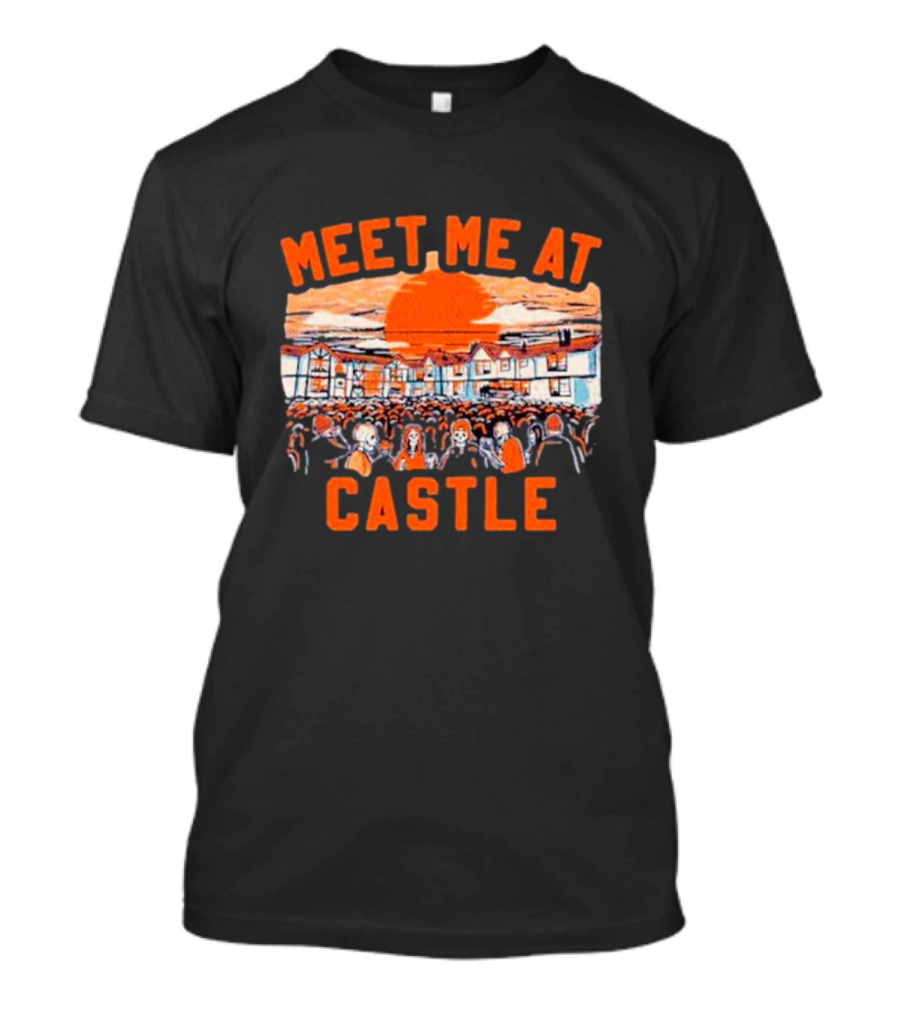 Syracuse Orange Meet Me At Castle Stadium Scene T-Shirt