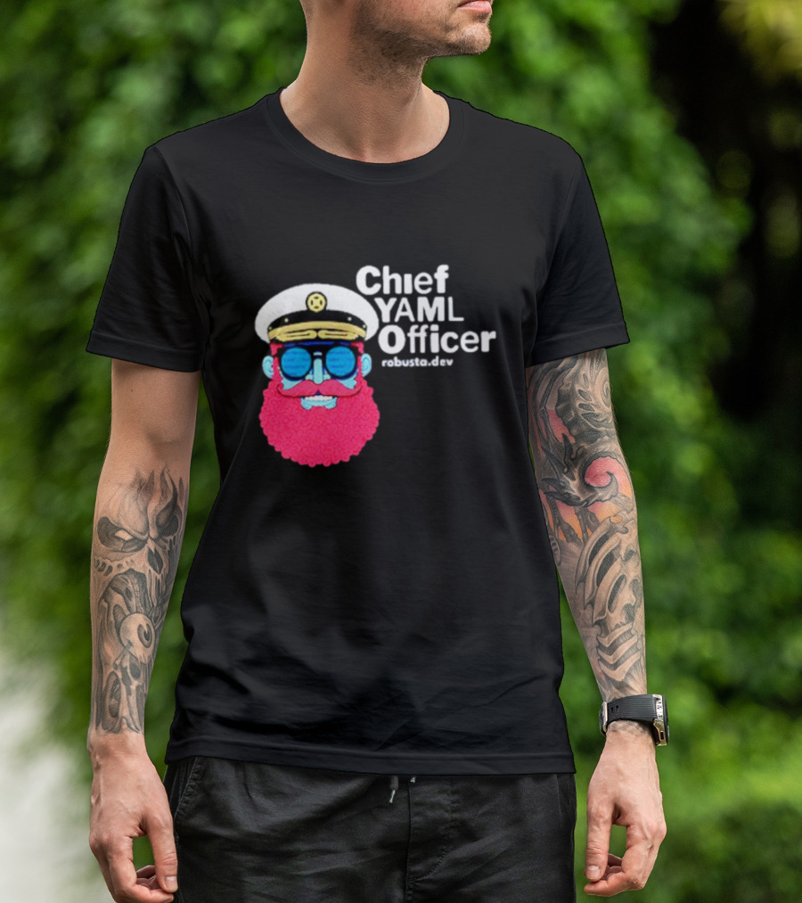 Chief Yaml Officer Robusta.dev T-Shirt