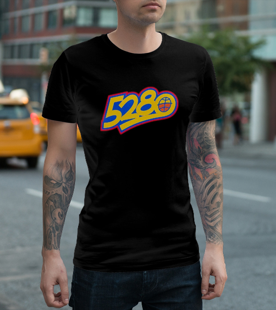 Denver Nuggets 5280 Basketball Team Spirit Mile High City Pride T-Shirt