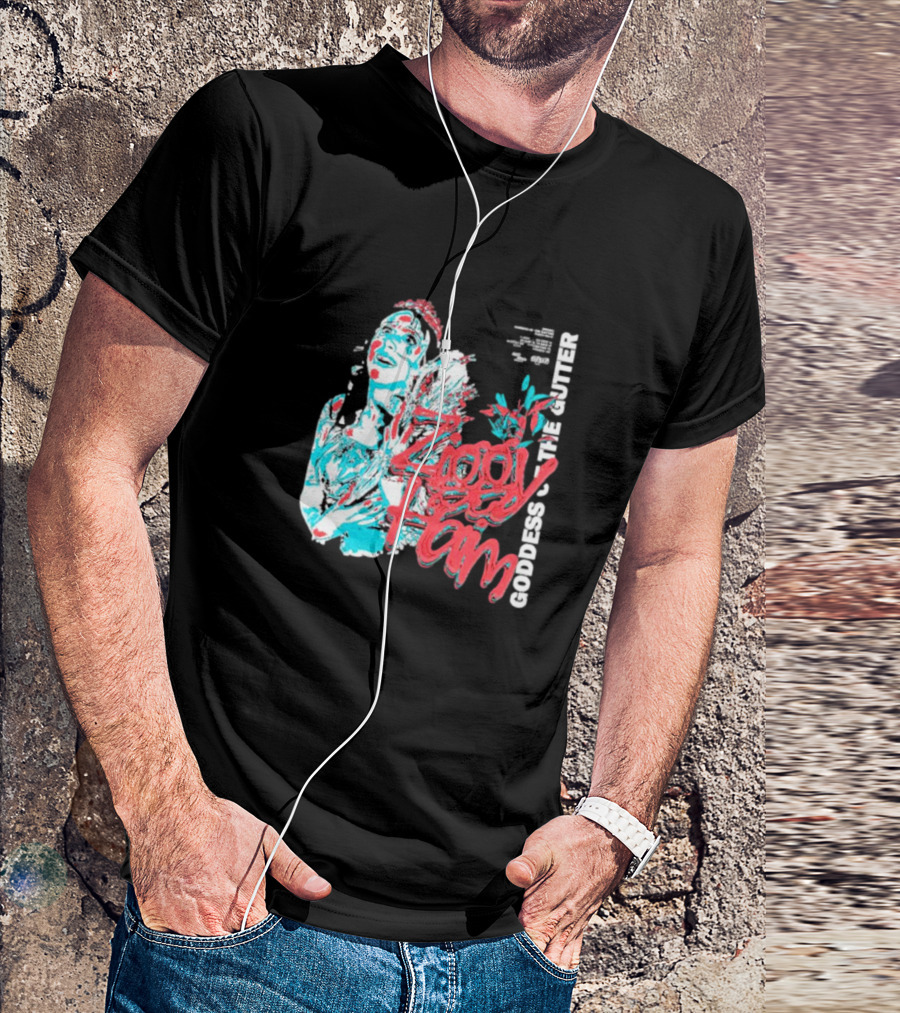 Ziggy Haim Goddess Of The Gutter Vibrant Portrait Style Iconic T-Shirt