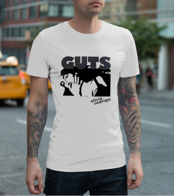 Guts Olivia Rodrigo Glittering T-Shirt