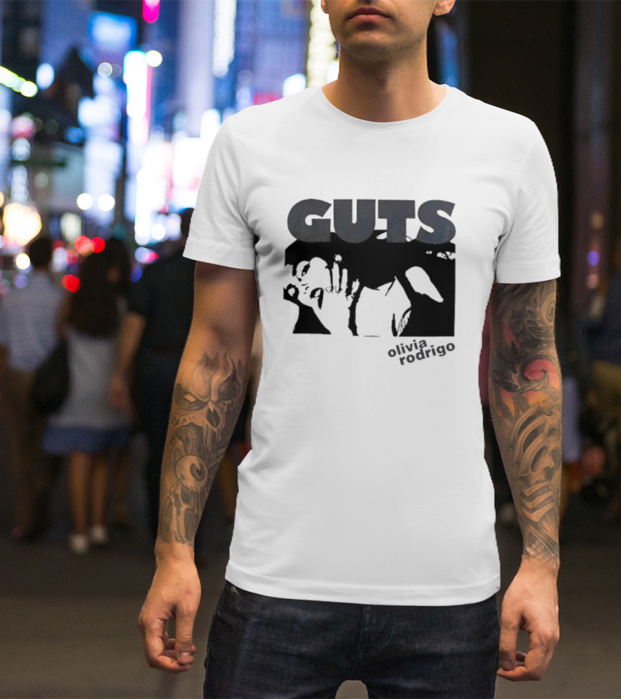 Guts Olivia Rodrigo Glittering T-Shirt