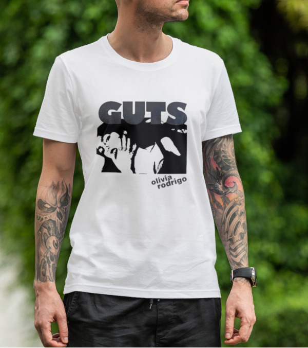Guts Olivia Rodrigo Glittering T-Shirt