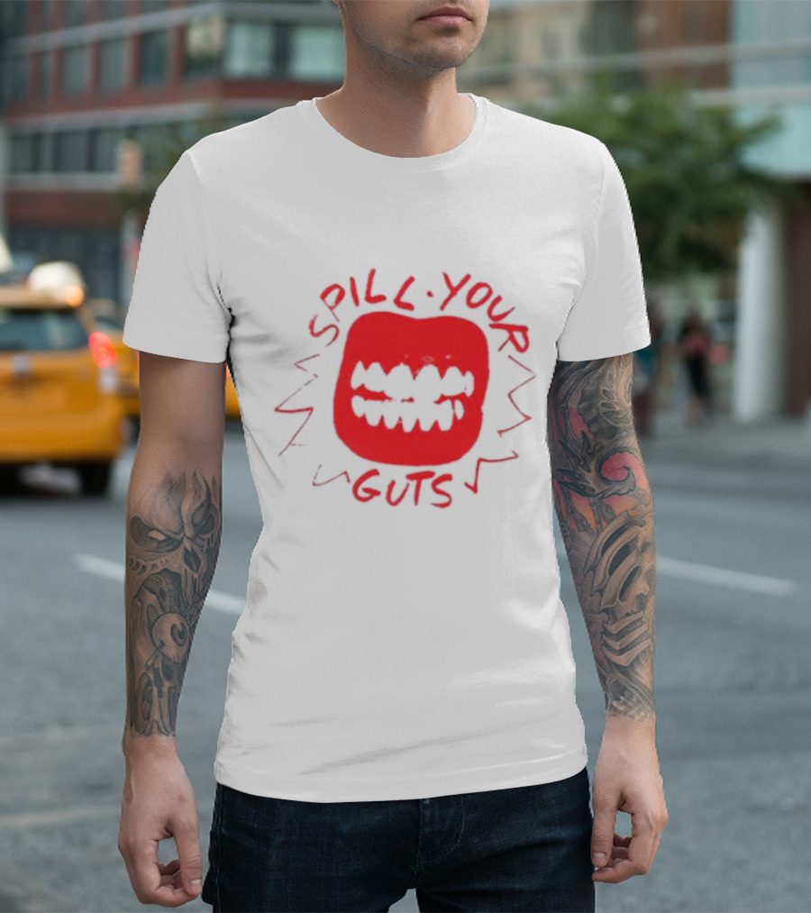 Spill Your Guts Red Mouth T-Shirt