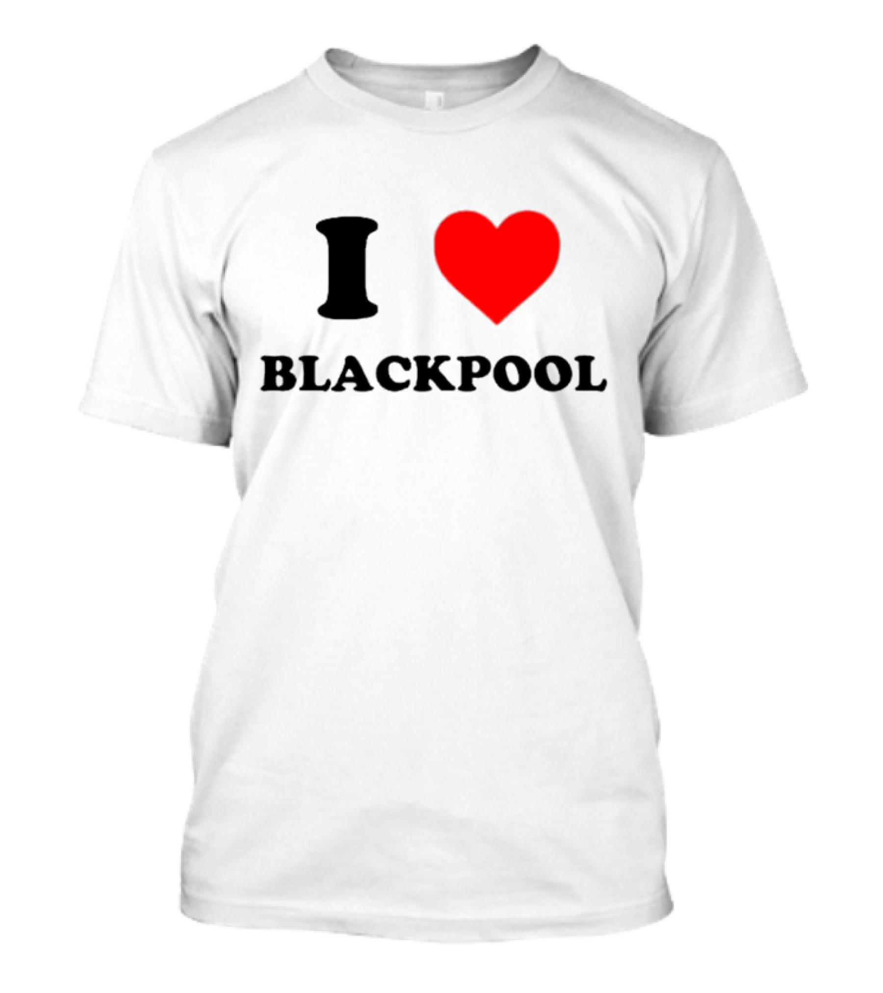 I Love Blackpool Heart T-Shirt