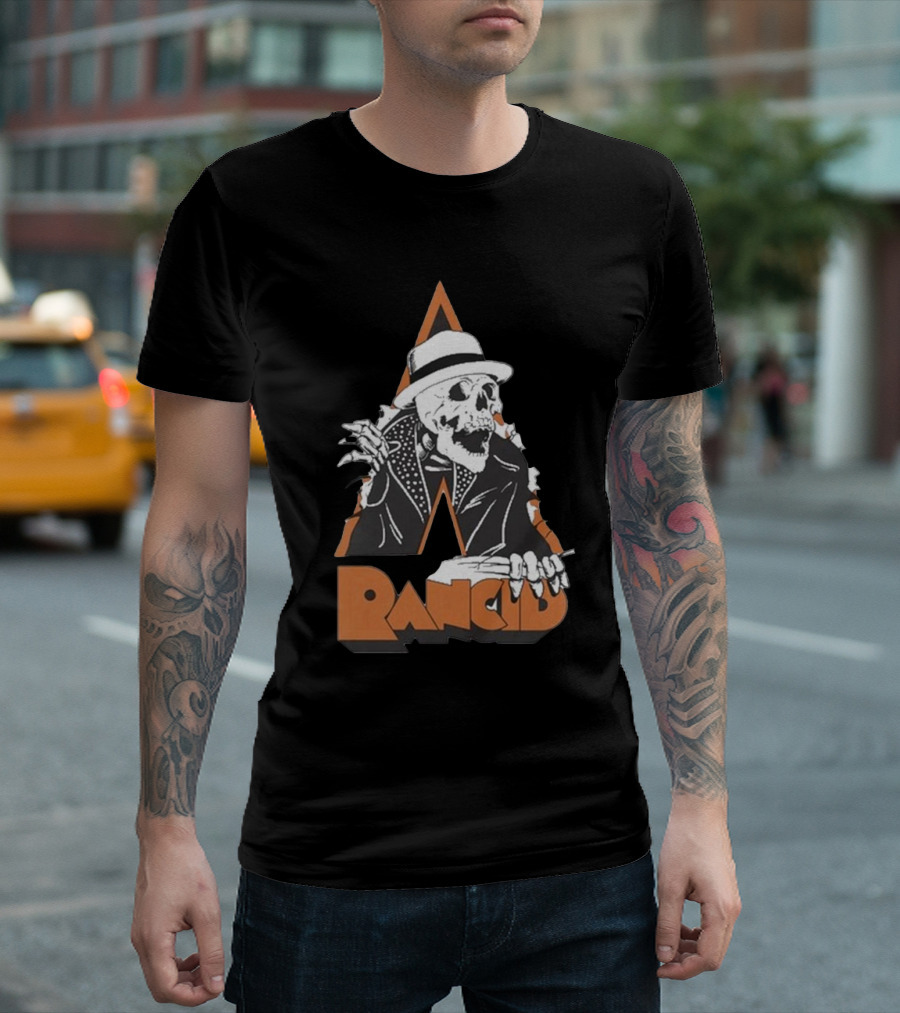 Rancid Skull Retro Style Ultra Breakout T-Shirt
