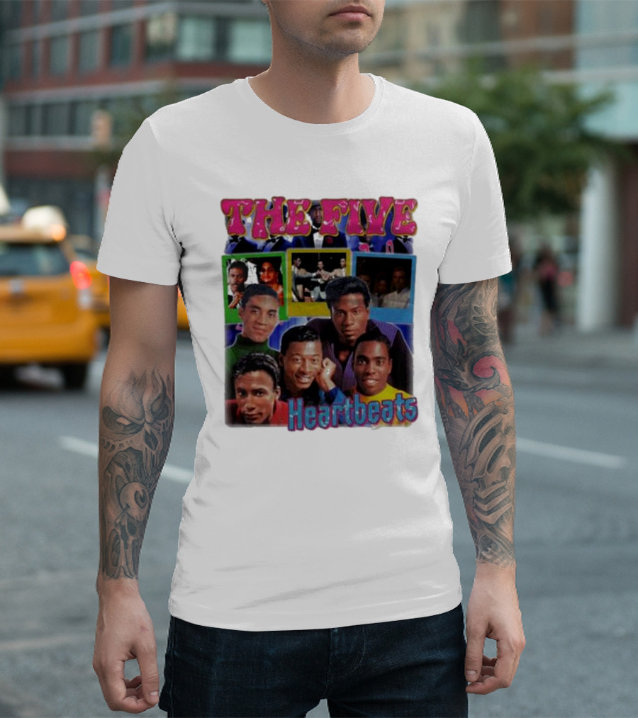 The Five Heartbeats Movie Cast Collage T-Shirt