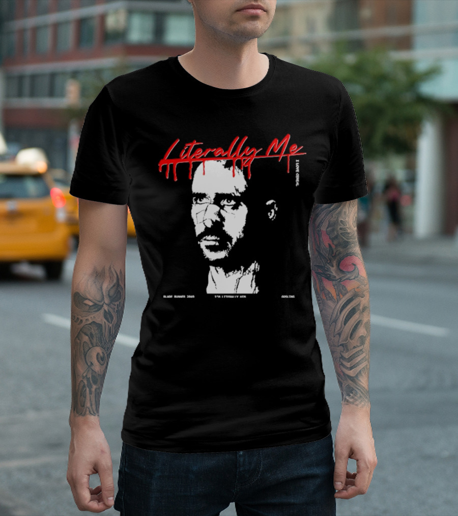 Literally Me Blade Runner 2049 Ryan Gosling I Love Cereal T-Shirt