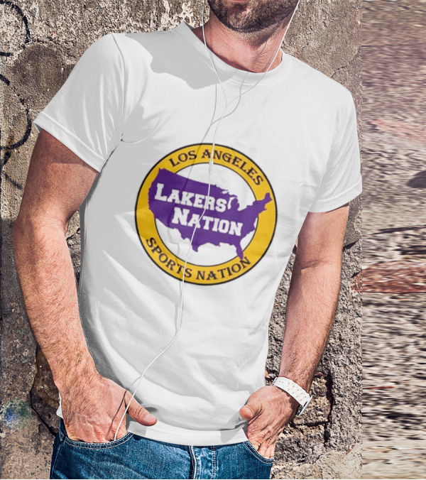 Los Angeles Lakers Nation Sports Nation T-Shirt