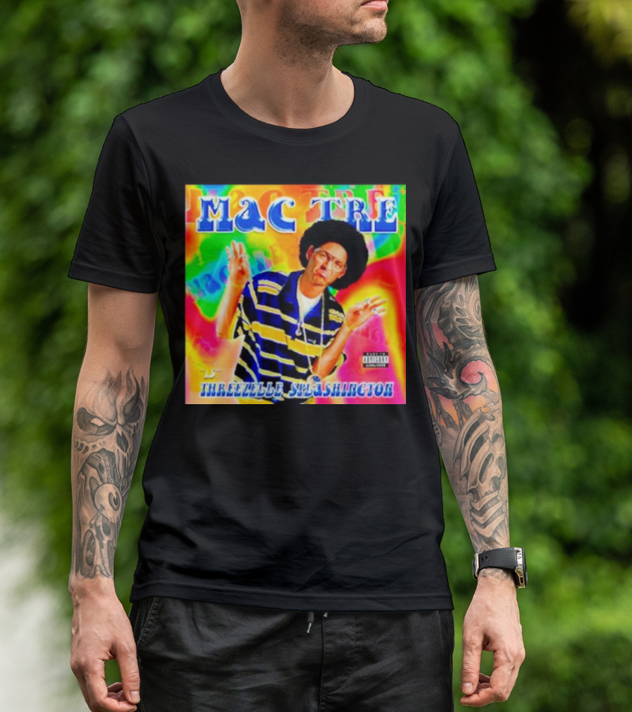 Mac Tre Is Threezelle Splashington Vibrant Hip-Hop T-Shirt