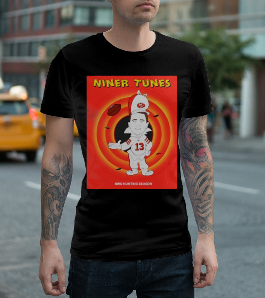 Niner Tunes Bird Hunting Season Football Parody 13 T-Shirt