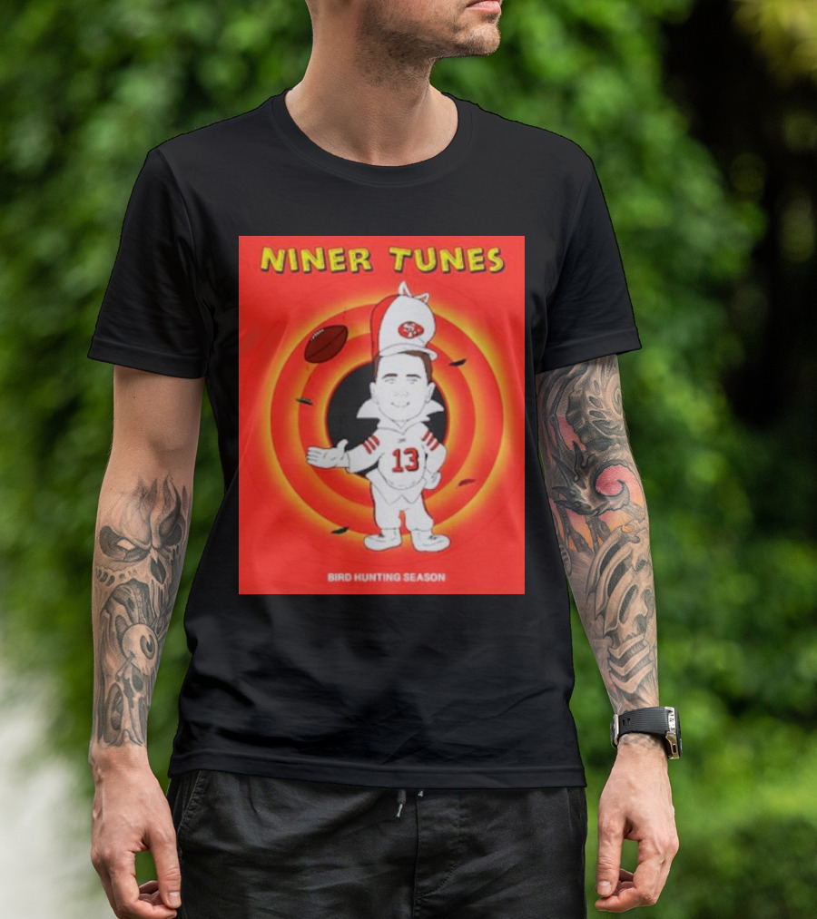 Niner Tunes Bird Hunting Season Football Parody 13 T-Shirt