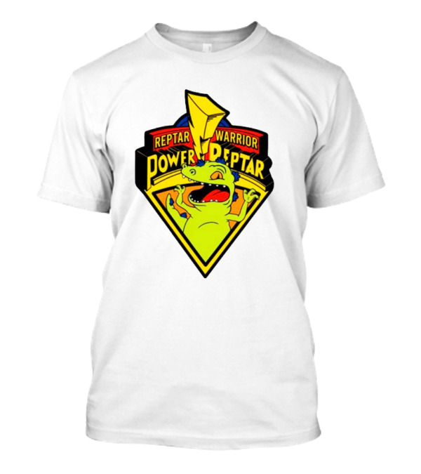 Reptar Warrior Power Peptar Rugrats Dinosaur Lightning Roar T-Shirt