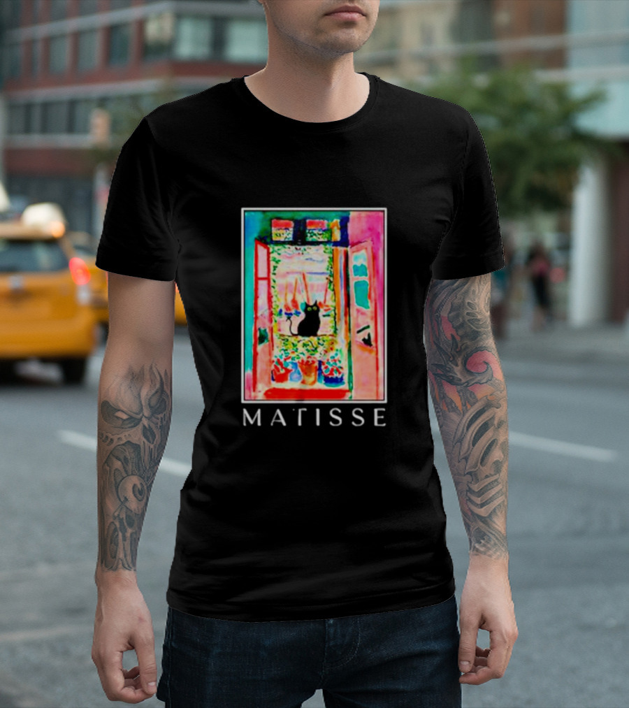 Matisse Open Window With Cat T-Shirt