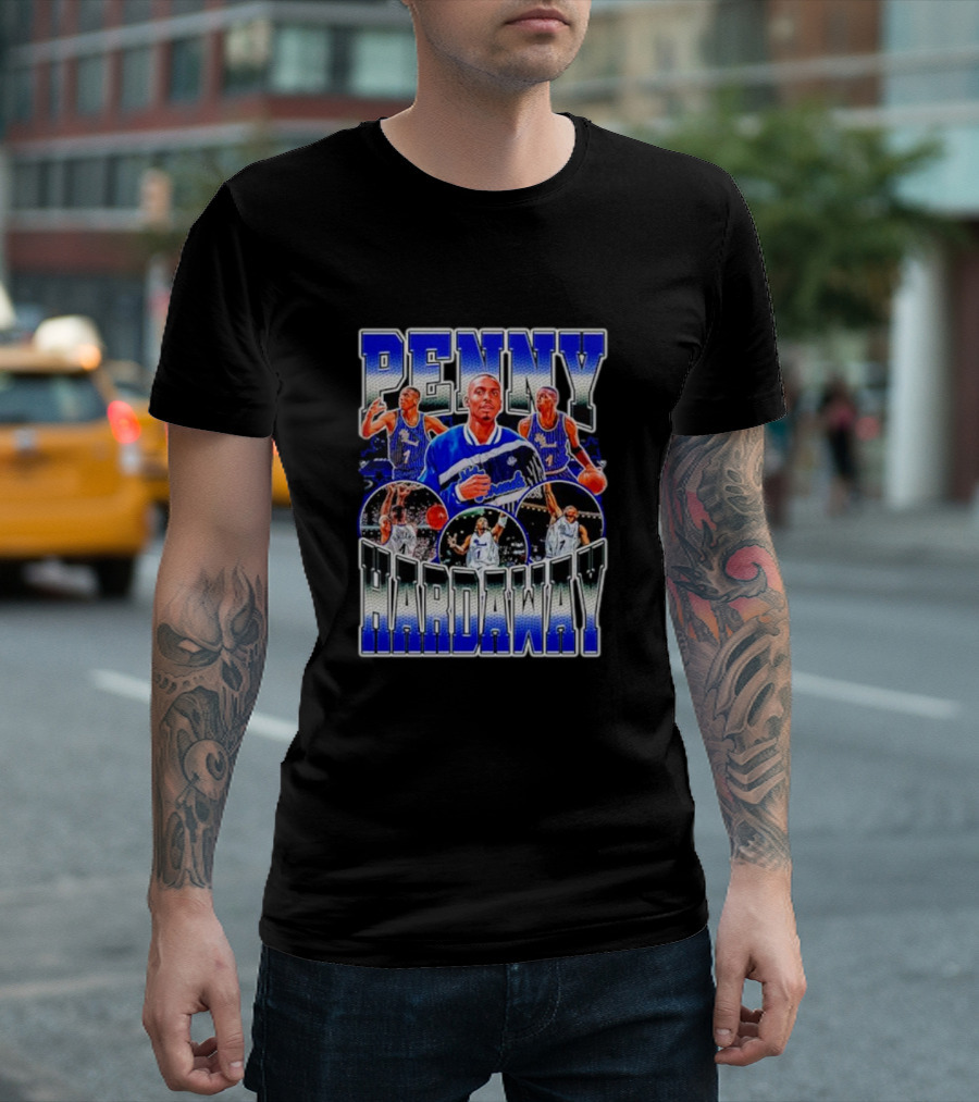 Penny Hardaway Orlando Magic Basketball Legend Retro Collection T-Shirt