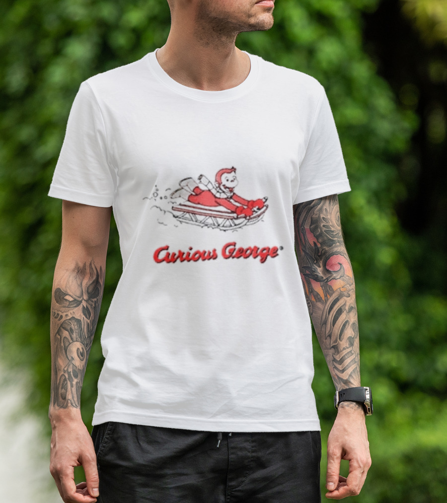 Curious George Sledding Adventure T-Shirt
