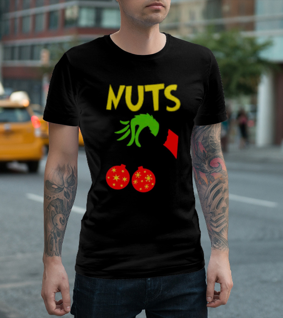 Nuts Grinch Christmas Couples Baby T-Shirt