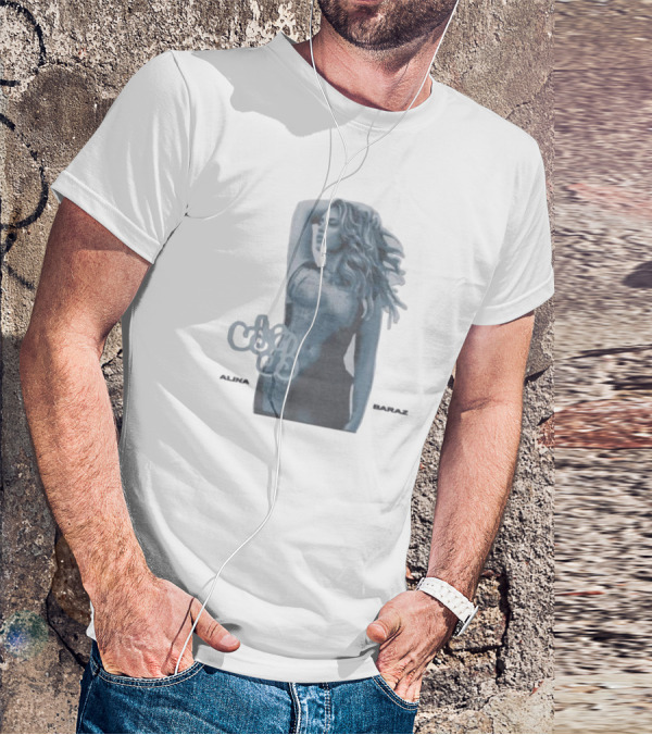 Alina Baraz Blue CBGB Photo T-Shirt