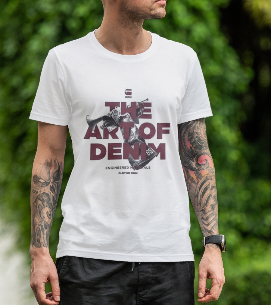 The Art Of Denim Engineered Garments G-Station Radio T-Shirt