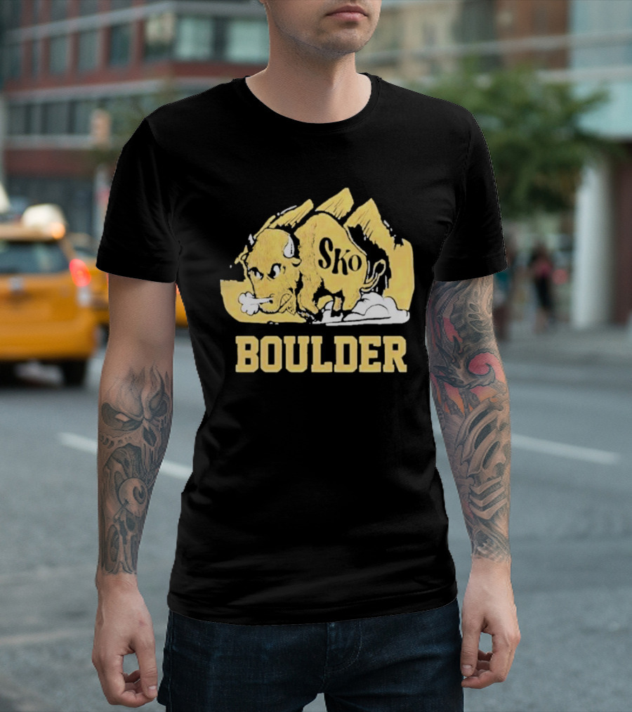 Vintage Sko Boulder Golden Buffalo T-Shirt